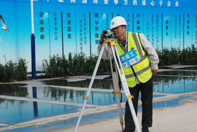 中建一局城市副中心項目 暖人心與拼技能，工程測量一個都不能少！